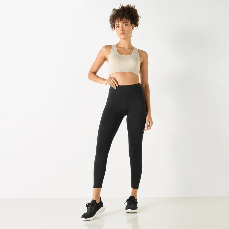 ADOT by Splash Textured Racerback Bra