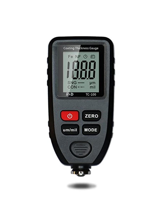 RDINSCOS Paint Thickness Gauge TC100 Car Coating Thickness Meter for Used Car Buyers, Paint Mil Thickness Meter Gauge Check The Car’s Original Coating Auto Car Paint Meter - Image 1