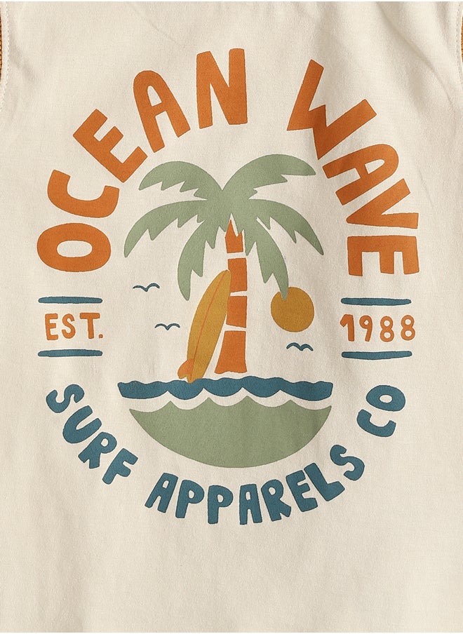 LC WAIKIKI - Crew Neck Baby Boy Set of 2 Summer - Image 1