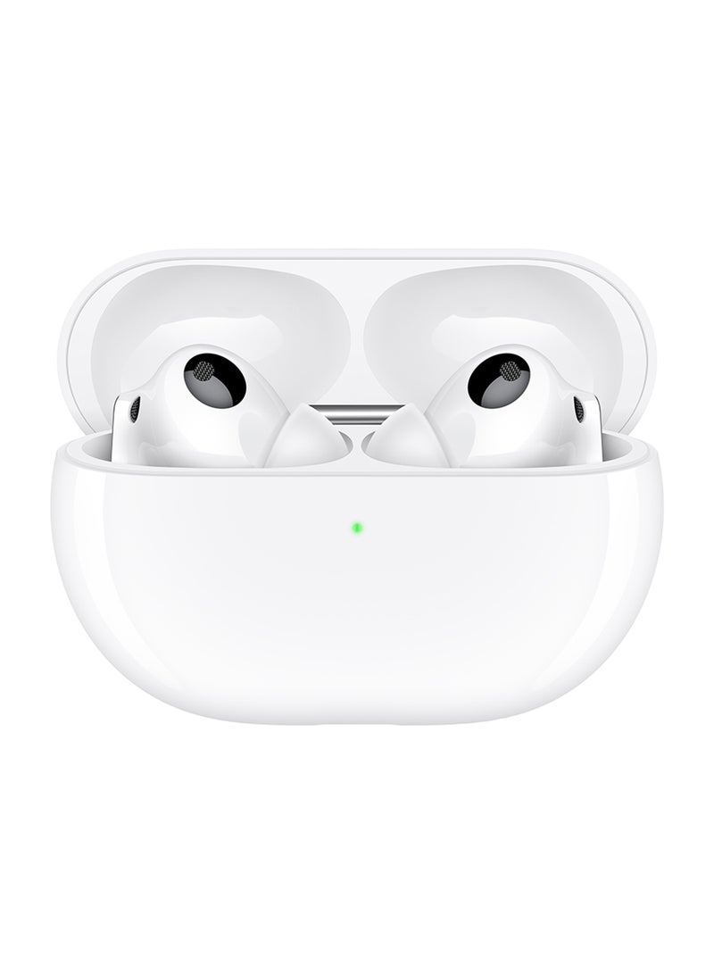 HUAWEI FreeBuds Pro 3, Ultra-Hearing Dual Driver, Pure Voice 2.0, Intelligent ANC 3.0, Triple Adaptive EQ, HWA And Hi-Res Audio Wireless Certified, Dual-Device Connection Ceramic White - Image 1