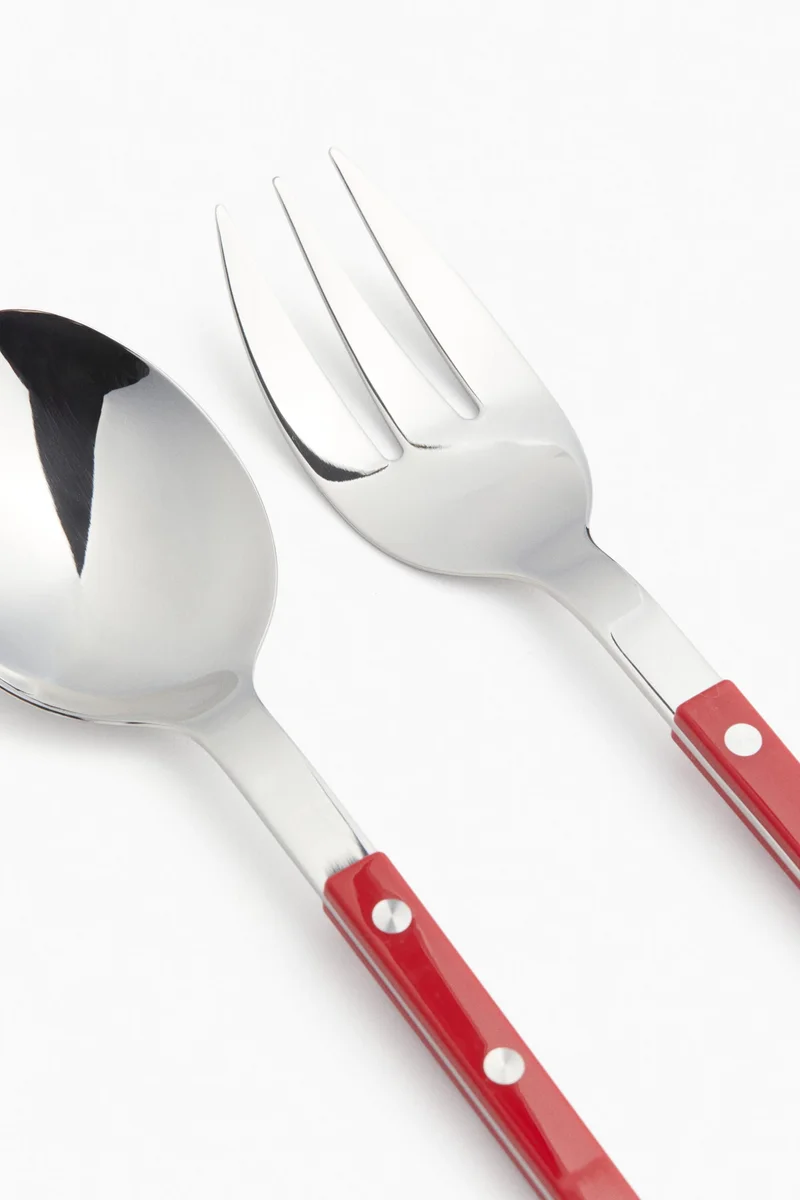 H&M Stainless steel salad servers