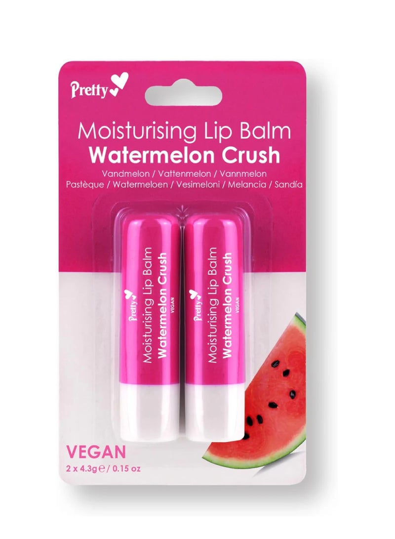 Pretty Moisturising Lip Balm Watermelon Crush