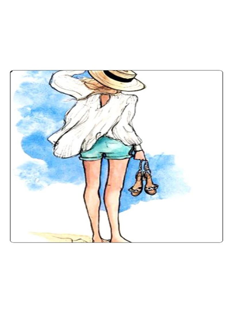 RKN Printed Anti-Slip Gaming Mouse Pad Multicolour