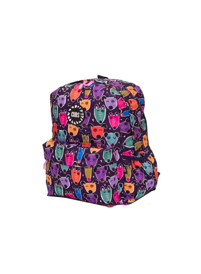 CUBS Dogs Print Waterproof Kids 28L Backpack With Zip Closure Ideal For 6-12 Years Age Group Compatible With 15 Inch Laptop - Image 2