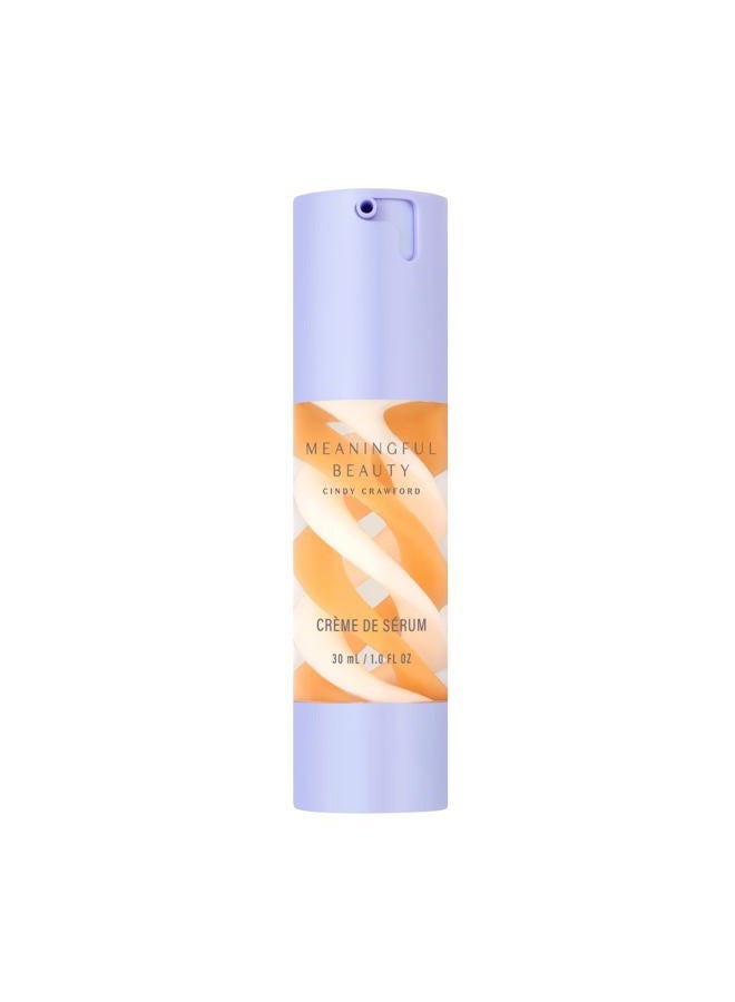Meaningful Beauty Crème De Serum, Melon Extract Night Moisturizer, orange - Image 1