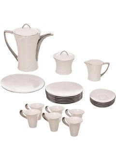 FM Infinty Platinum Tea Set 24 Pieces  - Image 2