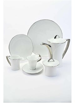 FM Infinty Platinum Tea Set 24 Pieces  - Image 1