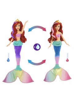 Disney Princess Swim And Splash Ariel Doll  - Image 4
