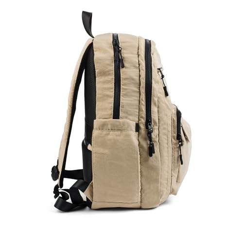 Lino Perros Pacman Utility Beige Backpack - Image 3