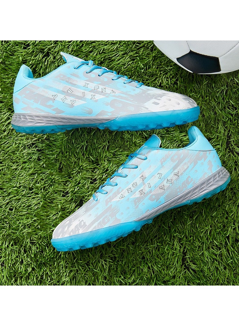 SKT Shiketro Football Shoes Men's And Women's Short Spikes Competition Artificial Grass Training Shoes - Image 5