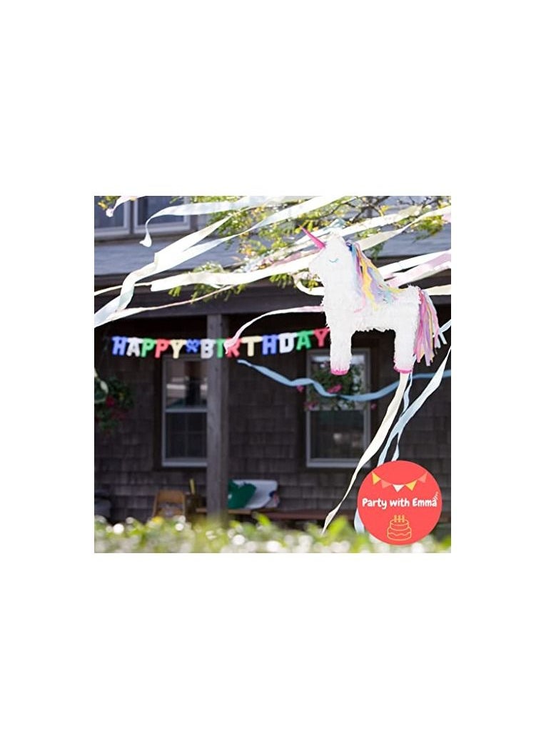 Party with Emma Unicorn Pinata for Kids Birthday Party Decoration Party Favors Birthday Party Decorations  - Image 4