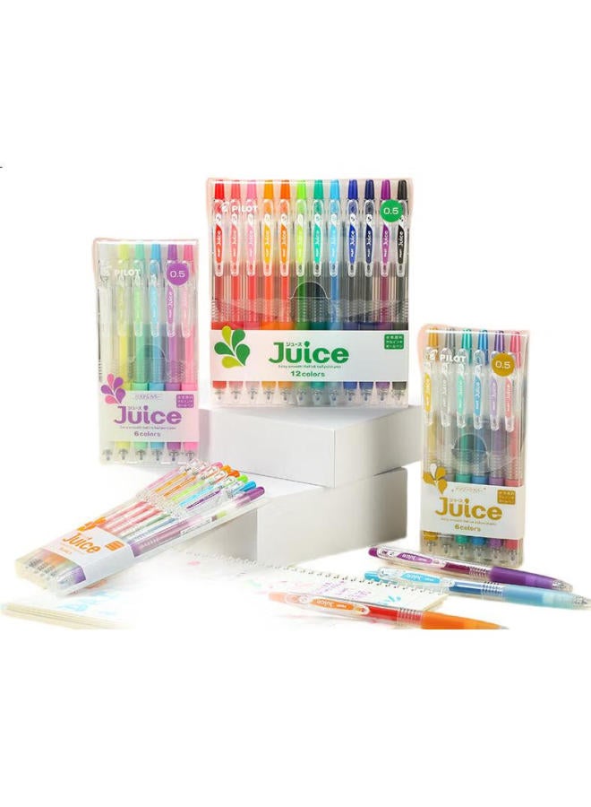 Pilot Juice Colorful Retractable Gel Pen, 0.5Mm, Metal Color Set, Lju-60Ef - Image 2