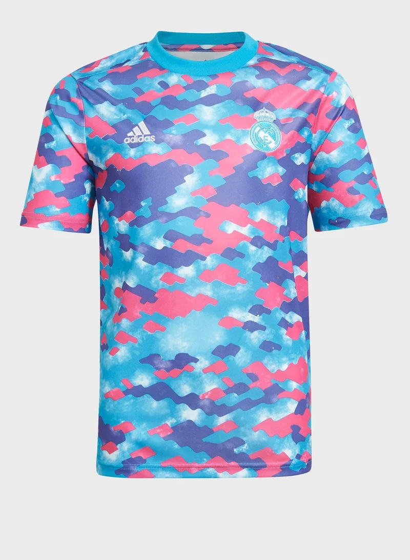Adidas Youth Real Madrid Preshi T-Shirt