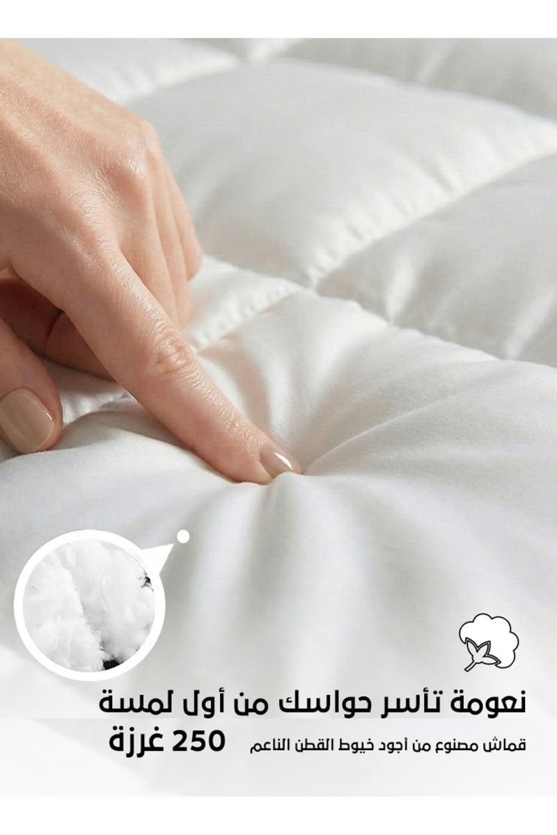 Melen Cotton bed pad suitable for a 16cm (200 x 200) double bed - Image 4