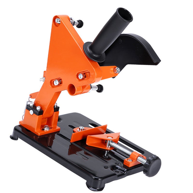 Angle Grinder Bracket Aluminum Alloy Stand 0-45 Degree Adjustable - High Accuracy Precise Cutting Grinder Holder for Metal Woodworking and 115-125 Grinder Compatible Tasks - Image 2
