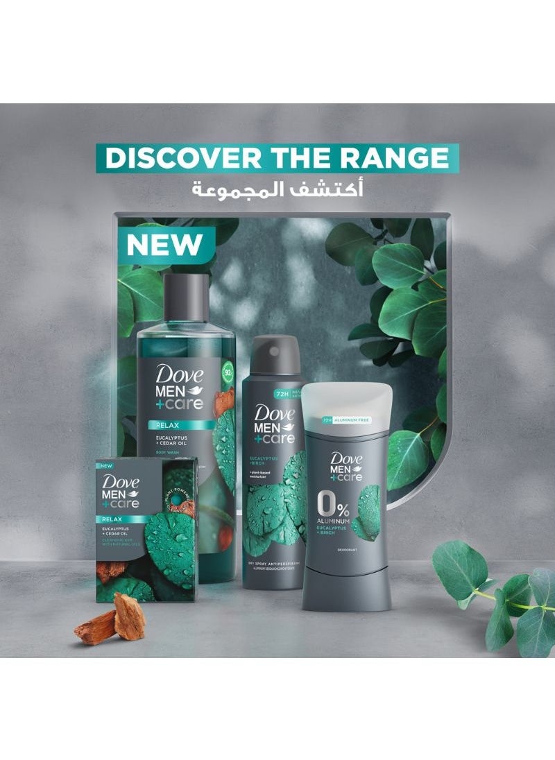 Dove Men+Care - Eucalyptus And Cedar Oil Body Wash - Image 1