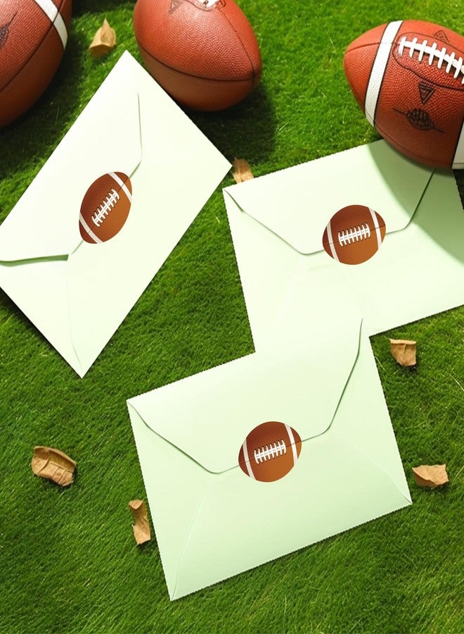 Anwyll 504Pcs Football Stickers - Football Helmet Stickers for Kid Reward Sports Ball Sticker Self Adhesive Football Shaped Team Sticker for Boy Girl Envelope Seal Card Gift Water Bottle Party Decor - Image 4