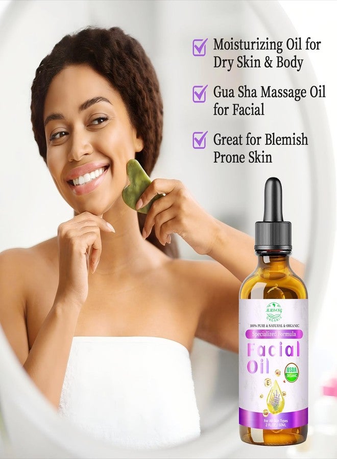 MMPANG Organic Face Oil for Women, Facial Oil With Rosehip & Vitamin E for Skin - Image 5