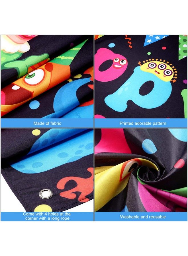 Tatuo Birthday Backdrop Birthday Party Photography Background Decorations Happy Birthday Backdrop Banner Cake Table Banner For Baby Shower Party Supplies Photo Booth Props - Image 4