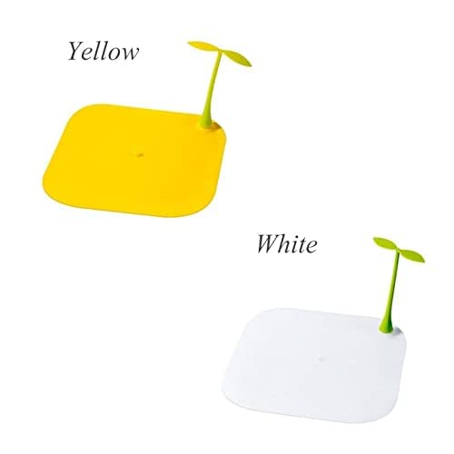 Gra8 Bathroom Filter Shower Protection Stopper Bathtub Toilet Sprout Bean Floor Drainer Strainer Kitchen Sink Drain Strainers for Sinks Cover Flat Silicone Filter (1Pcs) (Small Size) (Multicolor) - Image 4