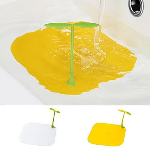 Gra8 Bathroom Filter Shower Protection Stopper Bathtub Toilet Sprout Bean Floor Drainer Strainer Kitchen Sink Drain Strainers for Sinks Cover Flat Silicone Filter (1Pcs) (Small Size) (Multicolor) - Image 5