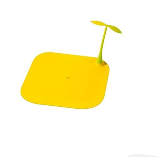 Gra8 Bathroom Filter Shower Protection Stopper Bathtub Toilet Sprout Bean Floor Drainer Strainer Kitchen Sink Drain Strainers for Sinks Cover Flat Silicone Filter (1Pcs) (Small Size) (Multicolor) - Image 1