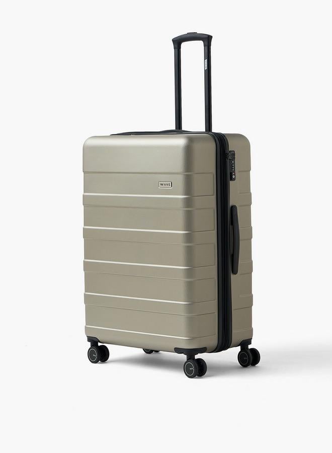 Wave Textured Hardcase Trolley Bag With Retractable Handle - Set Of 4 - Image 5