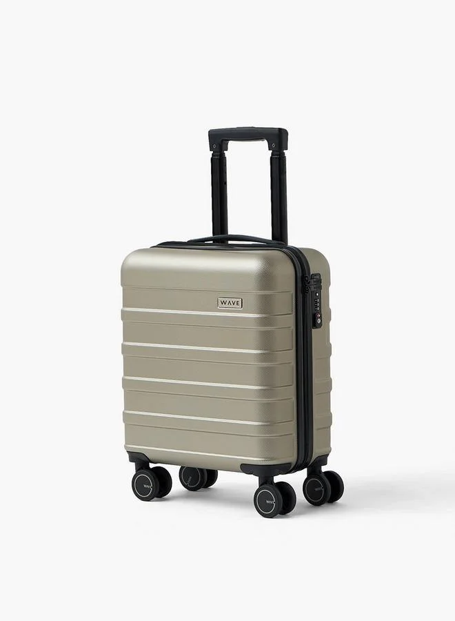 وايف Textured Hardcase Trolley Bag With Retractable Handle - Set Of 4
