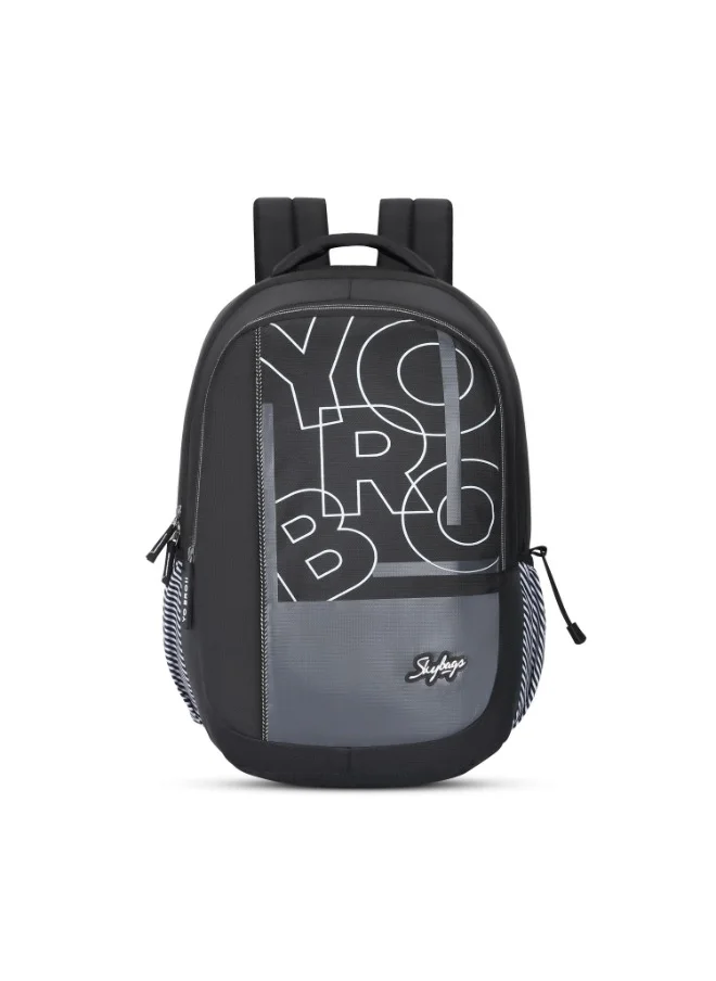 Skybags SKYBAGS KLAN 03 Unisex Black School Backpack - SK BPKLAS3BLK