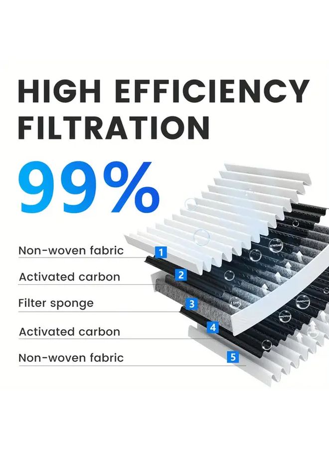 Cabin Air Filter CF10134 Replacement For Honda Accord Civic CRV Pilot Odyssey - Image 5