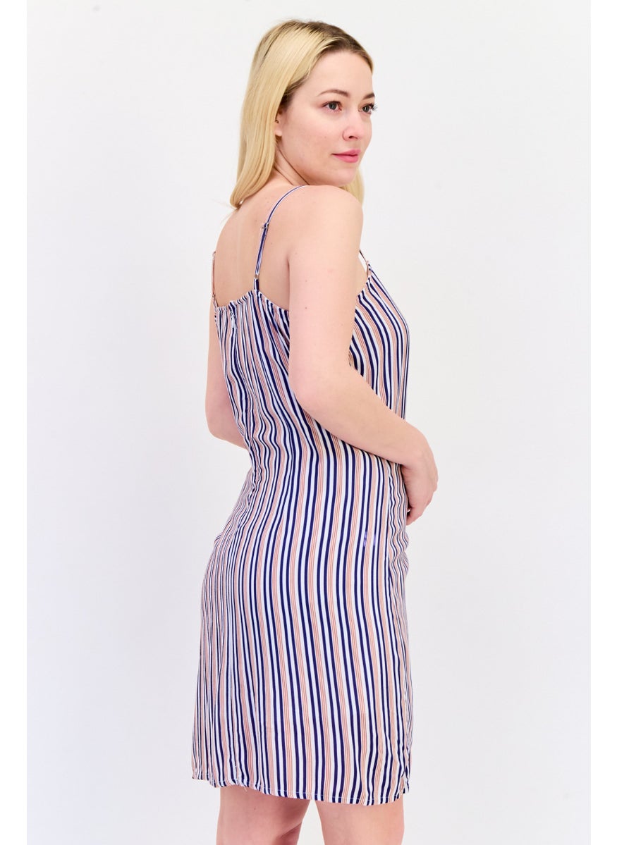 ONLY Women Stripe Mini Dress, Multicolor  - Image 2