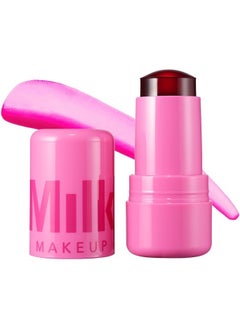 MILK MAKEUP MILK MAKEUP Cooling Water Jelly Tint Lip + Cheek Blush Stain (Burst - Poppy Pink) .17 oz / 5 g  - Image 1