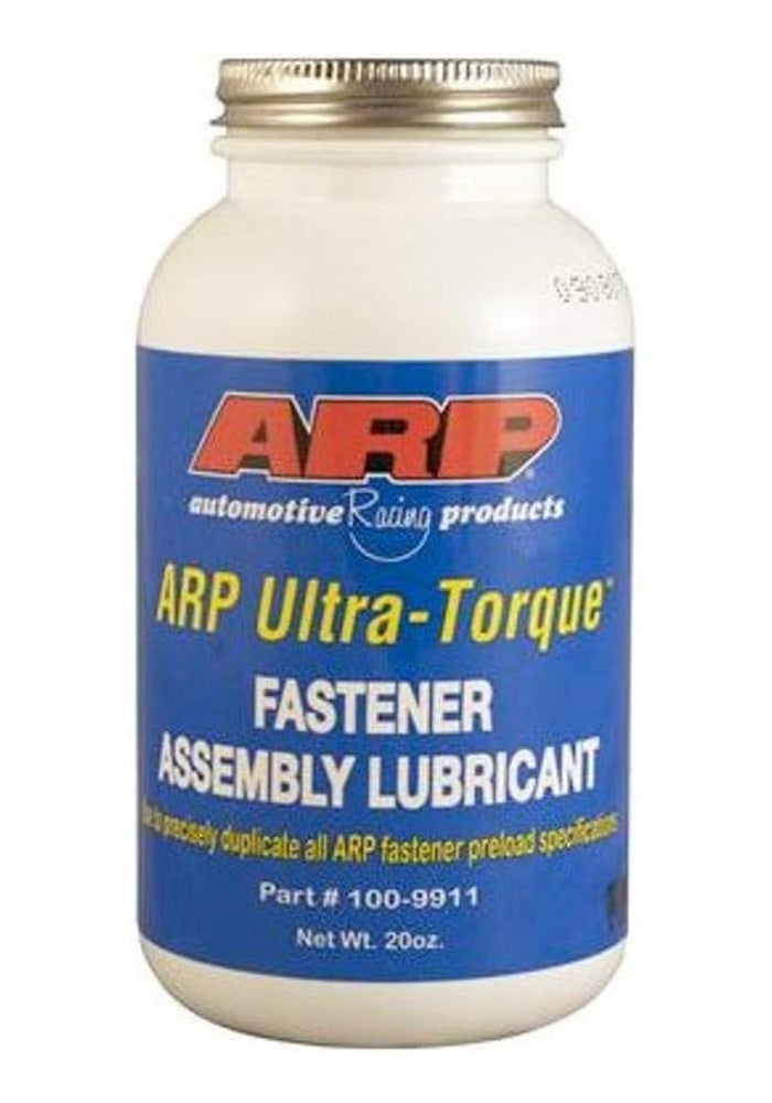 زيت تشحيم تجميع المسامير ARP Ultra-Torque - علبة بسعة 20 أونصة مع فرشاة