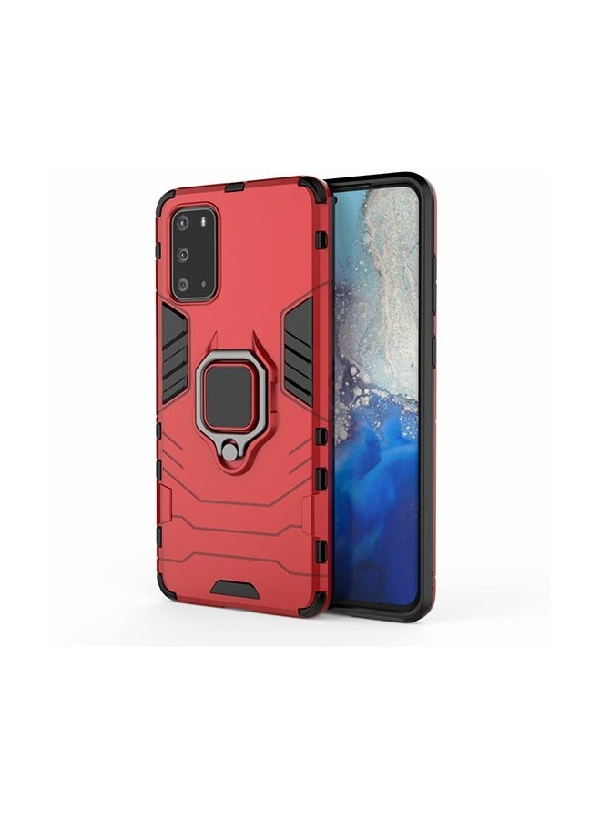 حافظة واقية مع حلقة معدنية لهاتف سامسونج جالاكسي a71