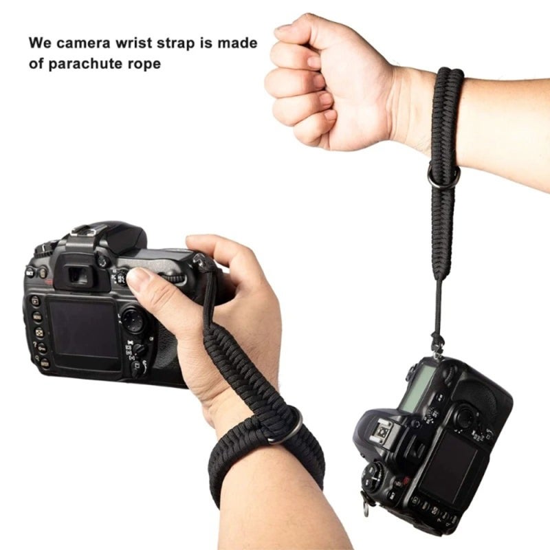 Adjustable Camera Wrist Strap DSLR Hand Grip - High Toughness Quick Release Camera Hand Strap for Compact Portable Photography - Image 4