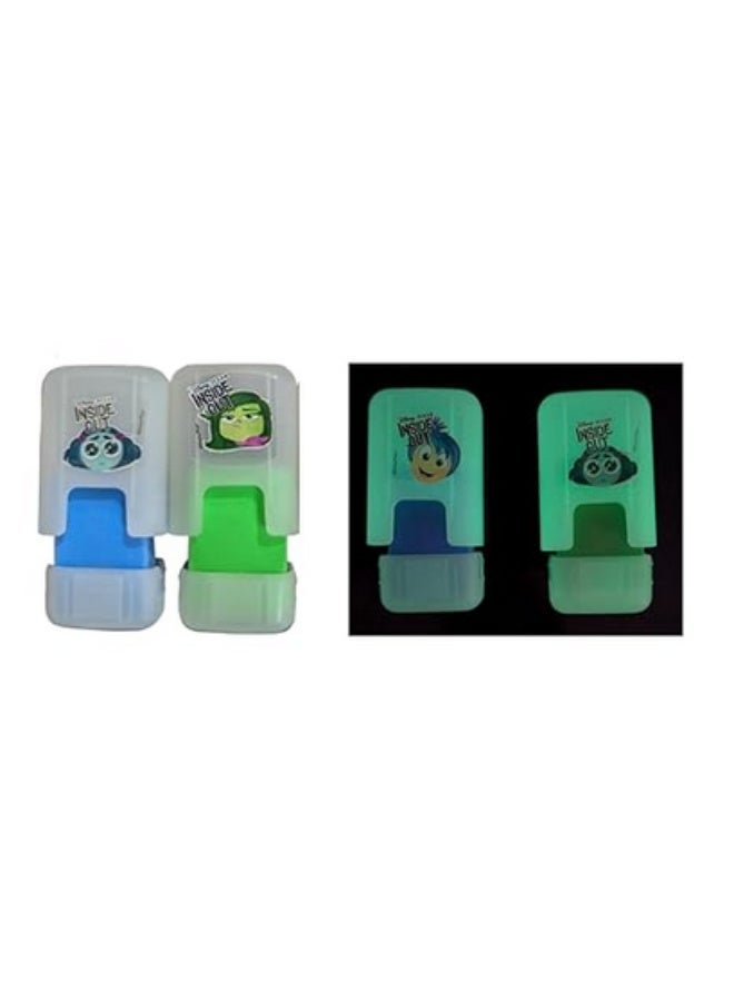 Hauser Germany Hauser Pod Erasers – Glow in Dark - Pack Of 4 Soft & Non-Dust Erasers | Smooth Clean Erasing For School, College & Office | Ideal For Pencils | Student Stationery Essentials, Multi-Color - Image 5