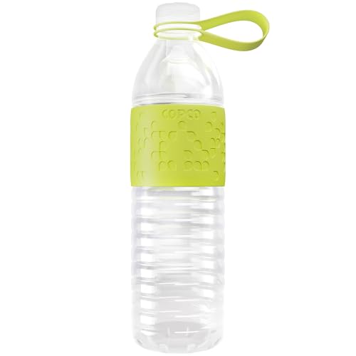 Copco Hydra 20 oz Tritan Water Bottle with Spill Resistant Lid & Non-Slip Sleeve - BPA-Free, Dishwasher Safe, Fits in Cup Holders, Great for Gym, Travel, Office - Durable & Lightweight (Green) - Image 1