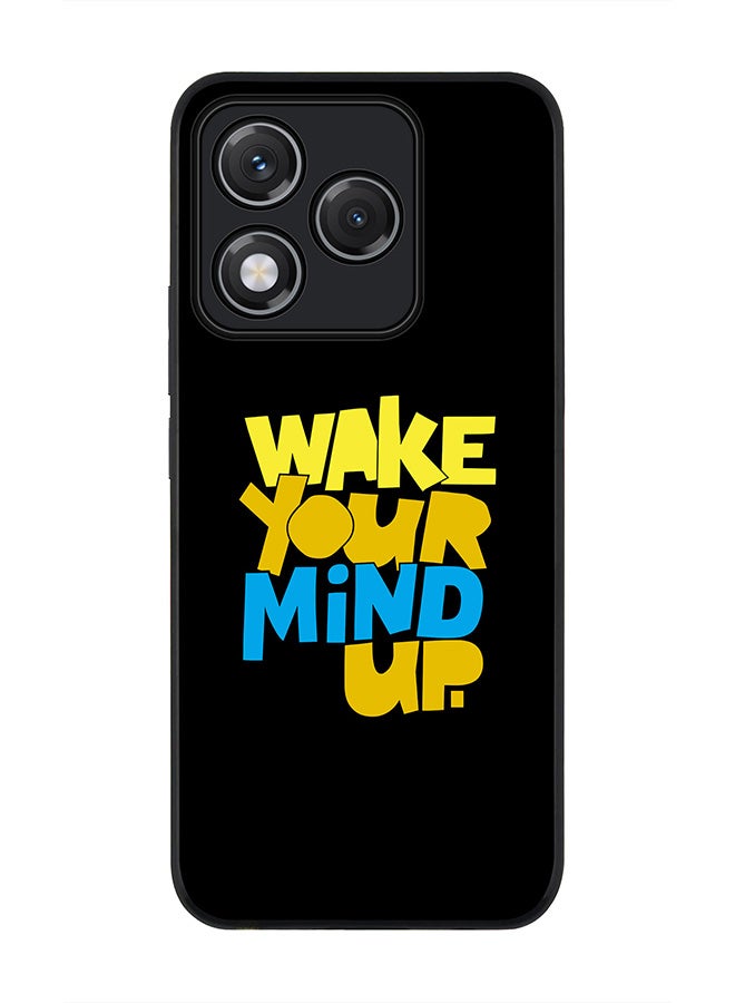 Stylizedd For Honor 400 Lite Case,Slim fit Camera Protection, Shockproof Thin Phone cover  - Wake your mind up