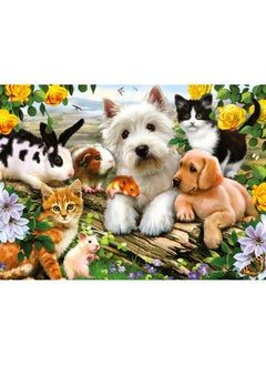 رافنسبورغر لعبة Ravensburger Happy Animal Buddies | أحجية الصور المقطوعة للأطفال من 300 قطعة | قطع فريدة | لعبة ممتعة وتعليمية  - Image 2