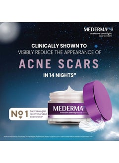 Mederma Intensive Overnight Cream 30Gworks With Skin  - Image 4