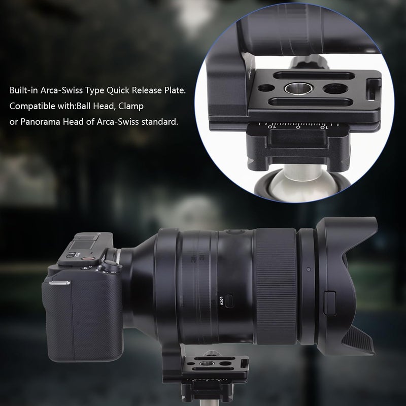Haoge Lens Collar for Tamron 35-150 mm F/2-2.8 Di III VXD A058 Lens Stand Base Foot Tripod Mount Ring,built-in Arca Type Quick Release Plate - Image 3
