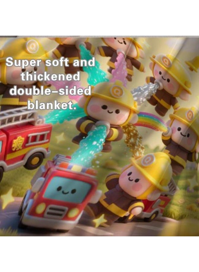 general Wisdom Fairy (latest) flannel thin blanket (warm and comfortable, suitable for sleep, game use, dust and sandproof) 150cm*200cm - 117 - Image 5