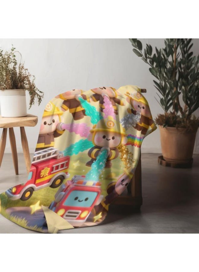 general Wisdom Fairy (latest) flannel thin blanket (warm and comfortable, suitable for sleep, game use, dust and sandproof) 150cm*200cm - 117 - Image 3