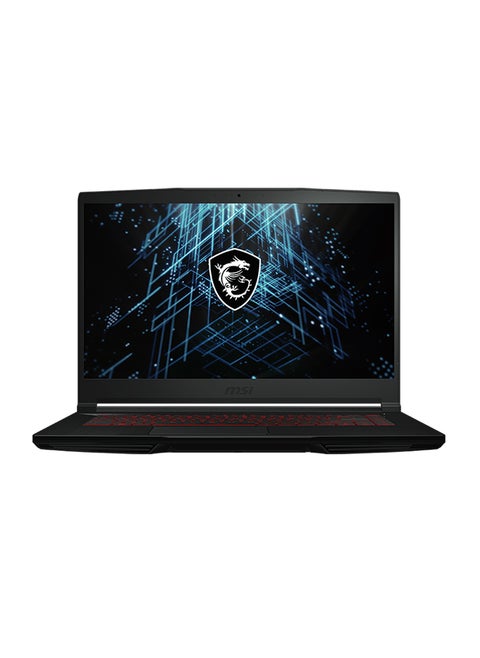 GF63 THIN 11SC With 15.6-Inch FHD Display, Intel Core i5-11400H Processor / 8GB RAM / 512GB SSD / 4GB NVIDIA GeForce GTX 1650 MAX-Q Graphics / Win 11 Home / English/Arabic Black