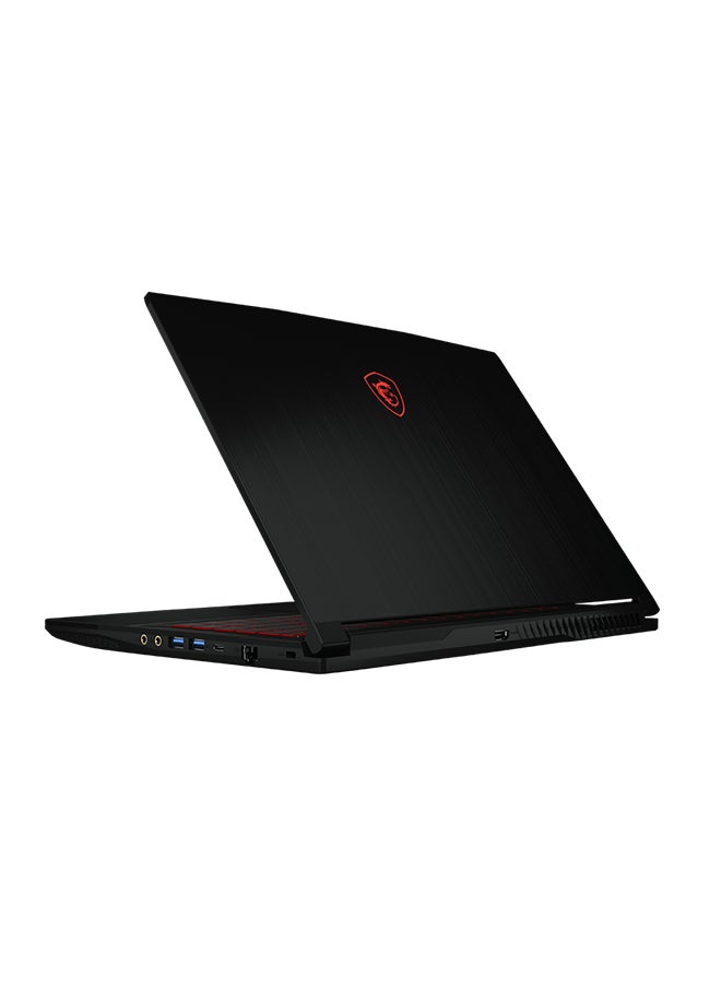 GF63 THIN 11SC With 15.6-Inch FHD Display, Intel Core i5-11400H Processor / 8GB RAM / 512GB SSD / 4GB NVIDIA GeForce GTX 1650 MAX-Q Graphics / Win 11 Home / English/Arabic Black