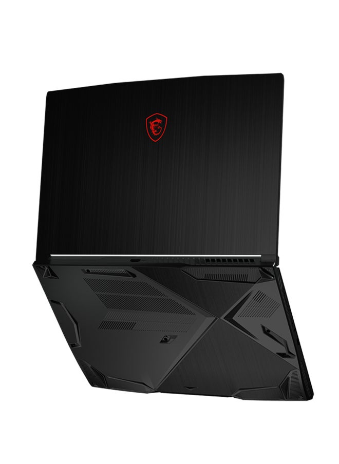 GF63 THIN 11SC With 15.6-Inch FHD Display, Intel Core i5-11400H Processor / 8GB RAM / 512GB SSD / 4GB NVIDIA GeForce GTX 1650 MAX-Q Graphics / Win 11 Home / English/Arabic Black