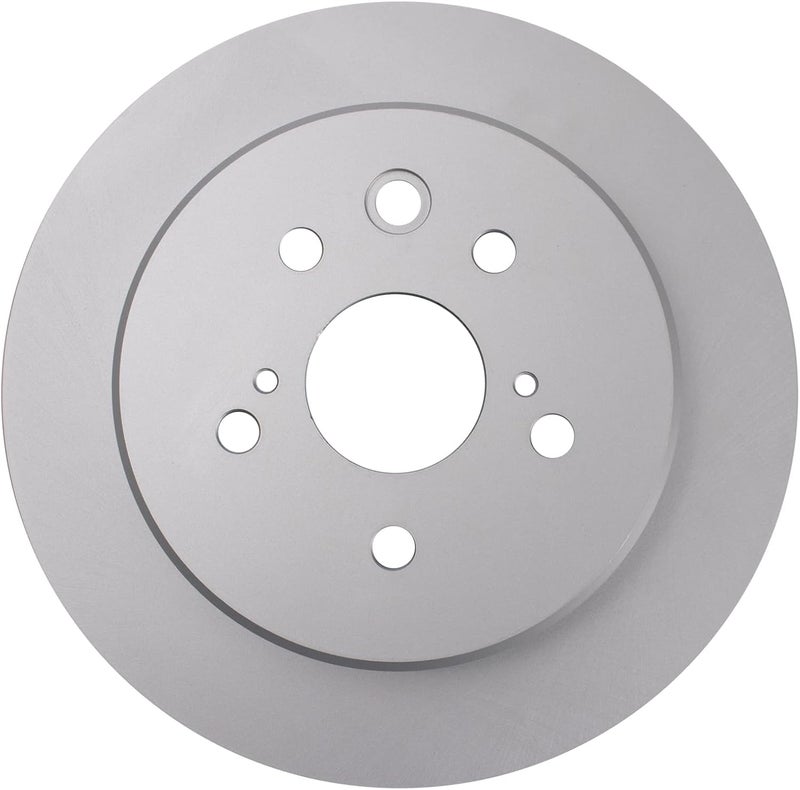 TRQ Rear Brake Rotor Set G Coated Vented Compatible with 2013-2020 Lexus GS350 GS450h GS200t GS300 IS200t IS300 IS350 RC200t RC300 RC350 - Image 5