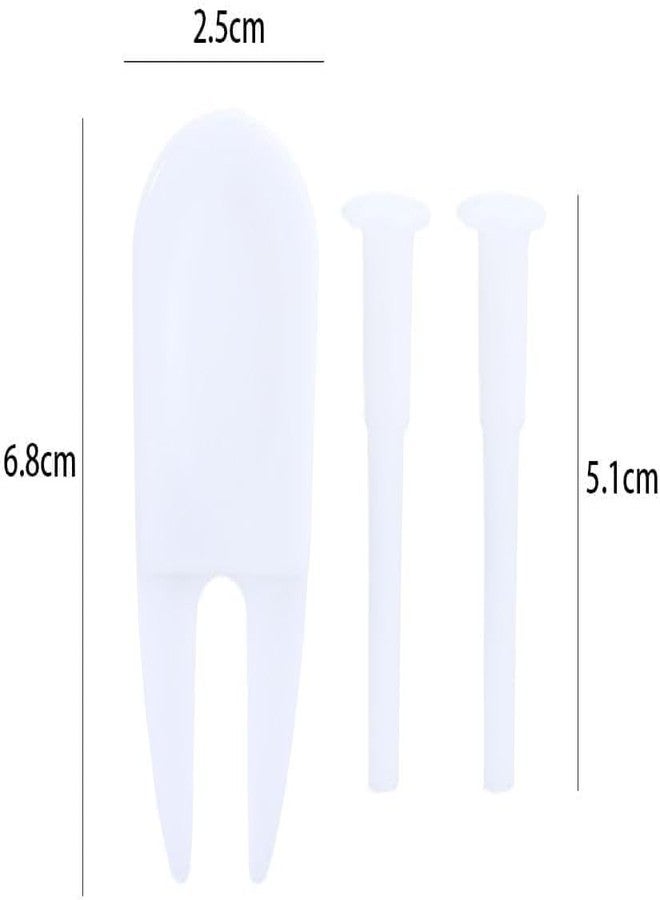 Wentoenapp 3 Pcs White Exercise Ball Plug Set, Yoga Ball Air Stopper, Exercise Ball Valve Plug, Exercise Ball Plug Puller, Yoga Ball Pin Plug, Yoga Ball Air Plug, Exercise Ball Accessories - Image 2