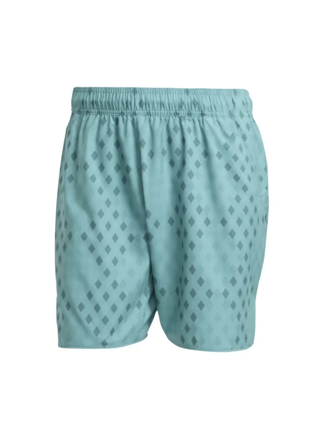 Adidas Adidas Club Graphshort Turquoise Shorts (1/4) Shorts For Men