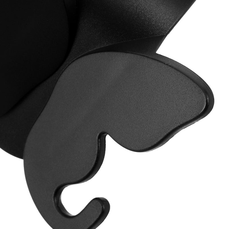 2pcs Car Seat Headrest Hooks: Vehicle Seat Back Hook Butterfly Shaped - Vehicle Storage Organizer Hanger For Hanging Purses Bags Umbrellas - Image 3